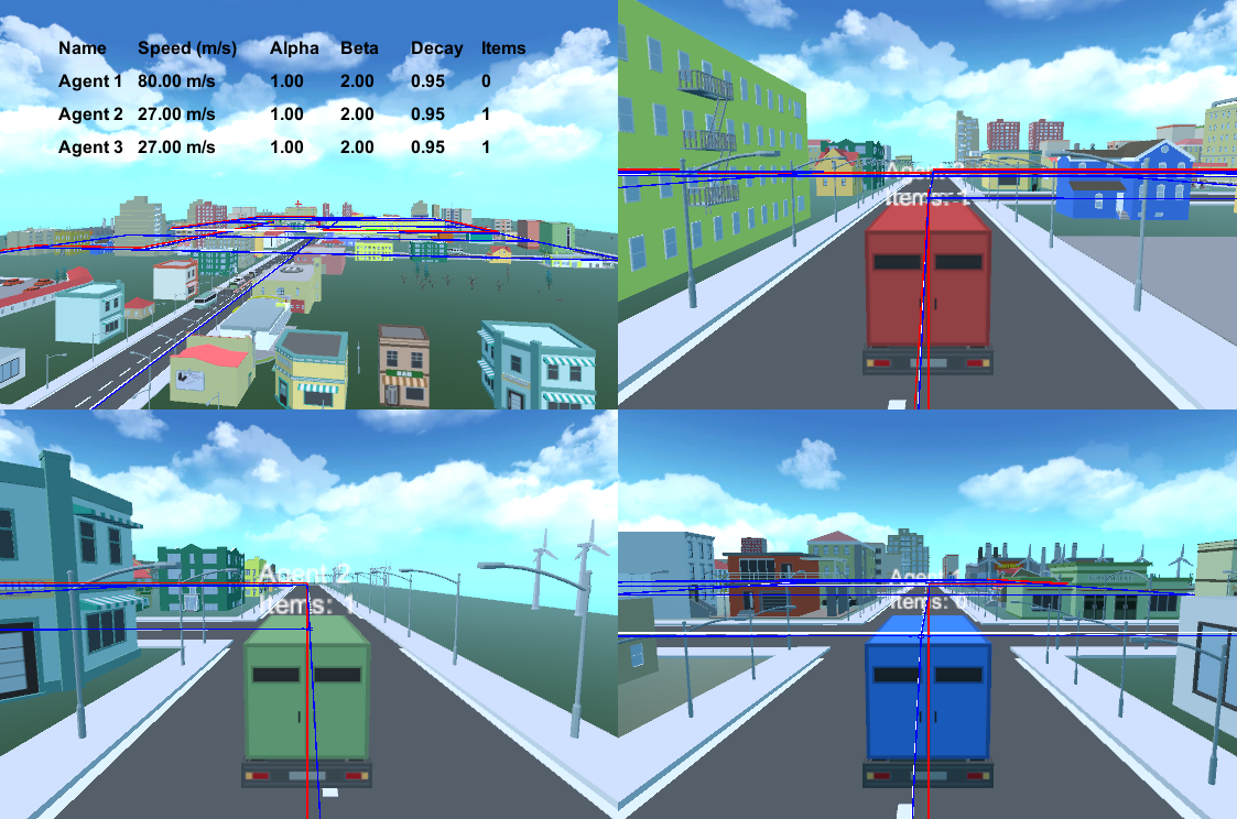 Unity Agents Pathfinding
